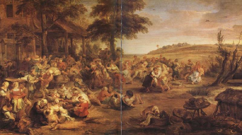 Peter Paul Rubens La Kermesse ou Noce de village oil painting image